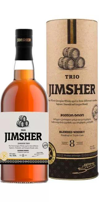 Виски купажированный Джимшер "Трио" 8-летний