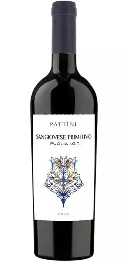 Вино Паттини Санджовезе - Примитиво IGT Апулия