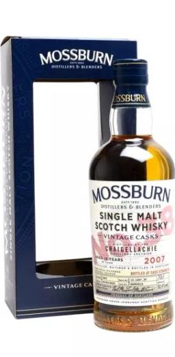 Виски односолодовый Моссберн "Винтаж Каскс №38" 16-летний Крэйгеллахи (Спейсайд)