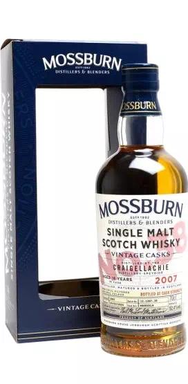 Виски односолодовый Моссберн "Винтаж Каскс №38" 16-летний Крэйгеллахи (Спейсайд)