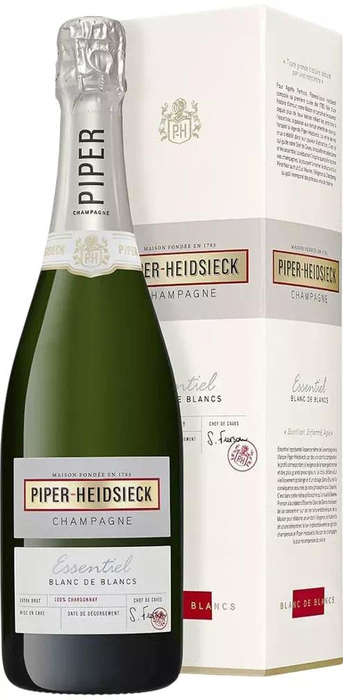 Шампанское Пайпер-Хайдсик "Эссенсьель" Блан де Блан Экстра Брют AOC Шампань
