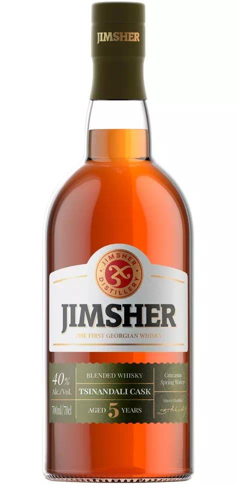 Виски купажированный Джимшер 5-летний Цинандали Каск