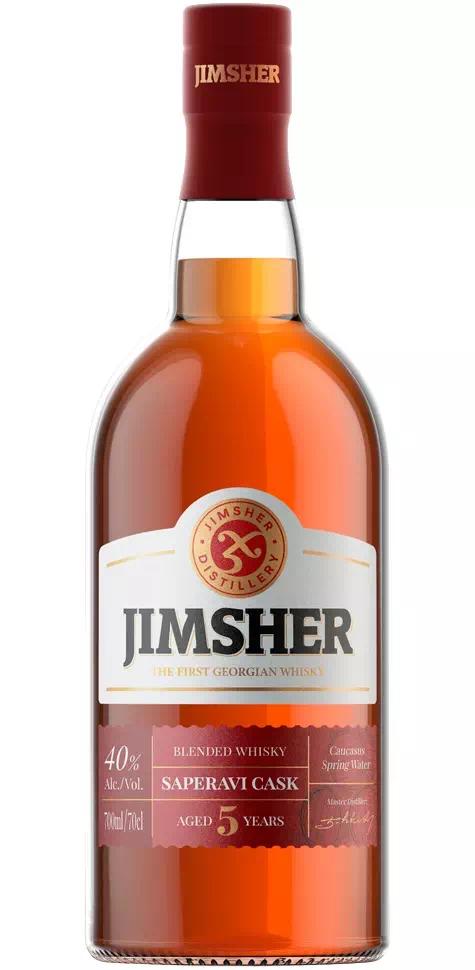 Виски купажированный Джимшер 5-летний Саперави Каск