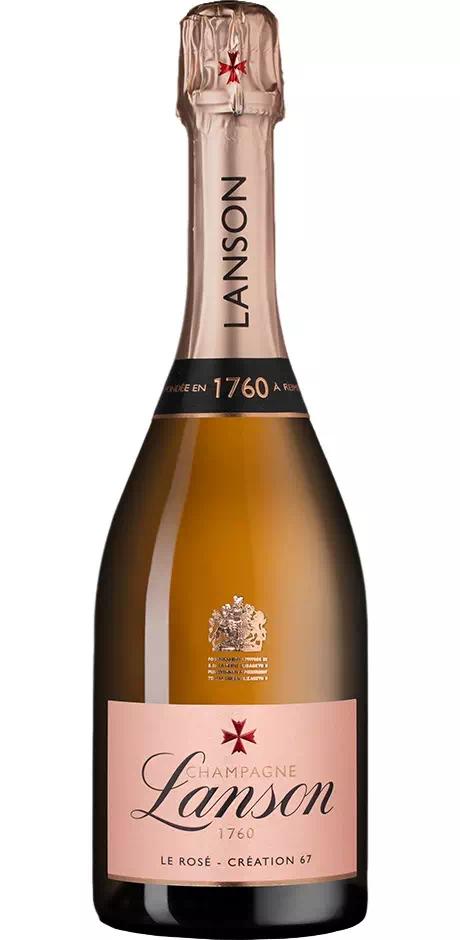 Шампанское Лансон "ле Розе Креасьон" Брют