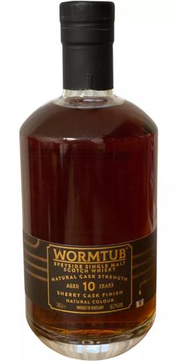 Виски односолодовый Вормтаб 10-летний "Каск Стренч" Шерри Каск