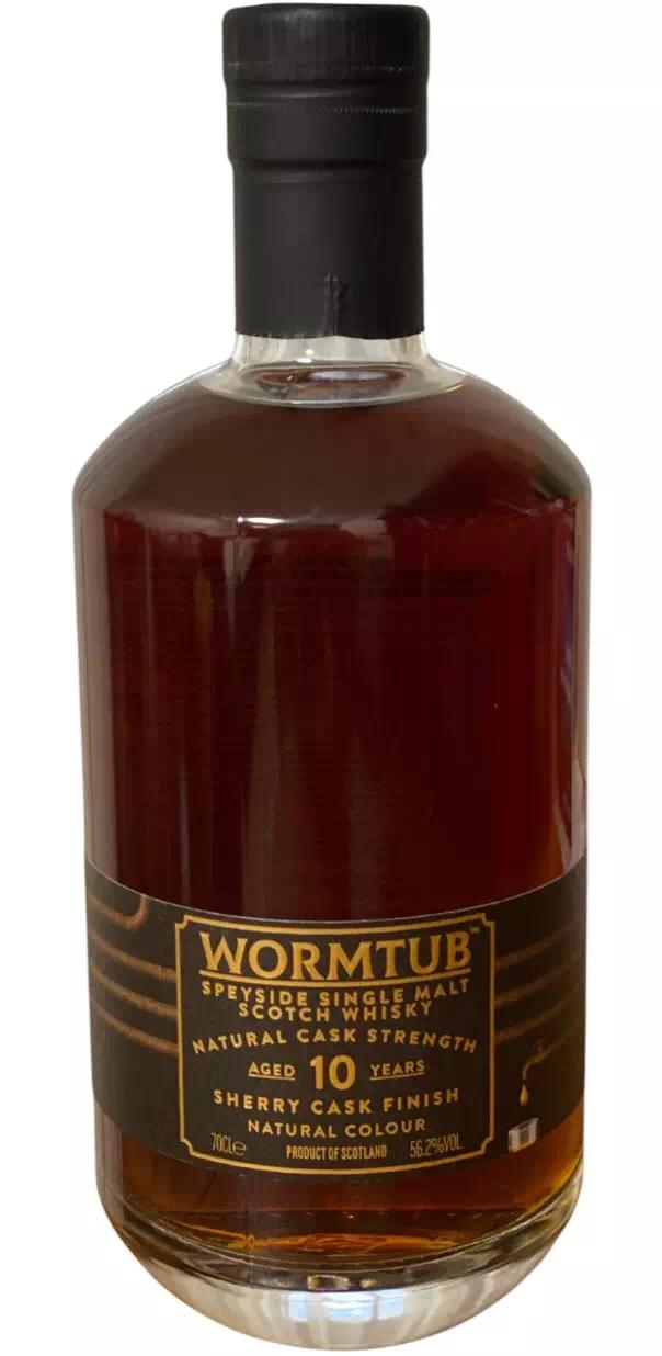 Виски односолодовый Вормтаб 10-летний "Каск Стренч" Шерри Каск
