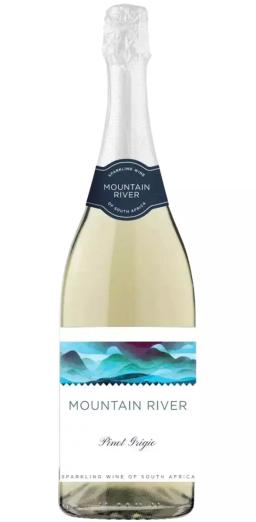 Игристое вино Маунтэн Ривер Пино Гриджио Экстра Брют WO Западный Кейп