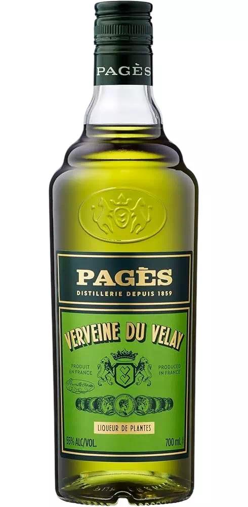 Ликёр крепкий Пажес "Вервен дю Веле" Зелёный