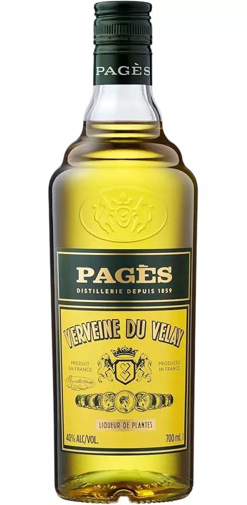 Ликёр крепкий Пажес "Вервен дю Веле" Жёлтый