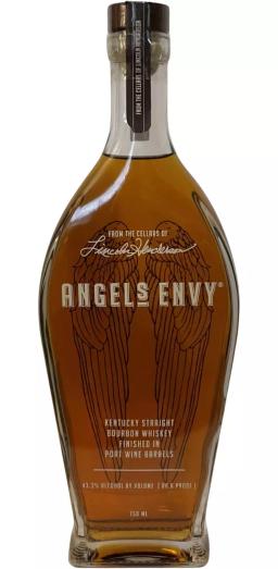 Виски зерновой Ангелс Энви Порт Вайн Баррелс Кентукки Стрейт Бурбон