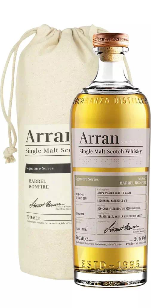 Виски односолодовый Арран "Сигначур Серриес: Эдишн 2" Баррель Бонфая (о.Арран)