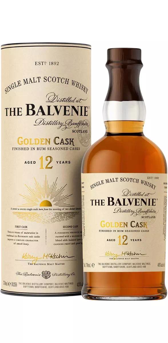 Виски односолодовый Балвэни 12-летний "Голден Каск" (Спейсайд)
