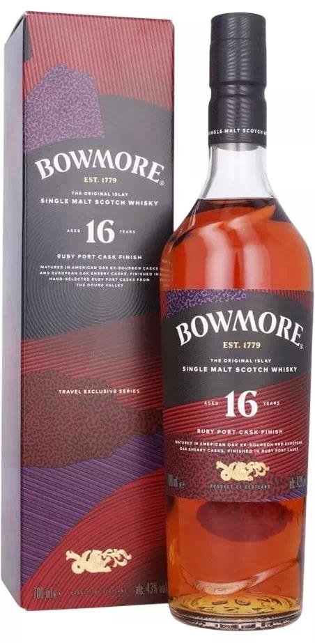 Виски односолодовый Боумор 16-летний Руби Порт Каск Финиш (о.Айла)