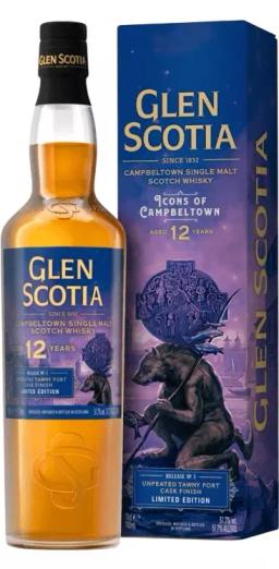Виски односолодовый Глен Скотиа 12-летний "Релиз №3 - Вулвер" Анпитед Тони Порт Каск Финиш