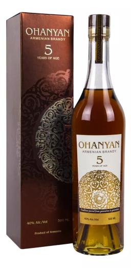 Армянский коньяк Оганян 5-летний
