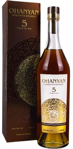Армянский коньяк Оганян 5-летний
