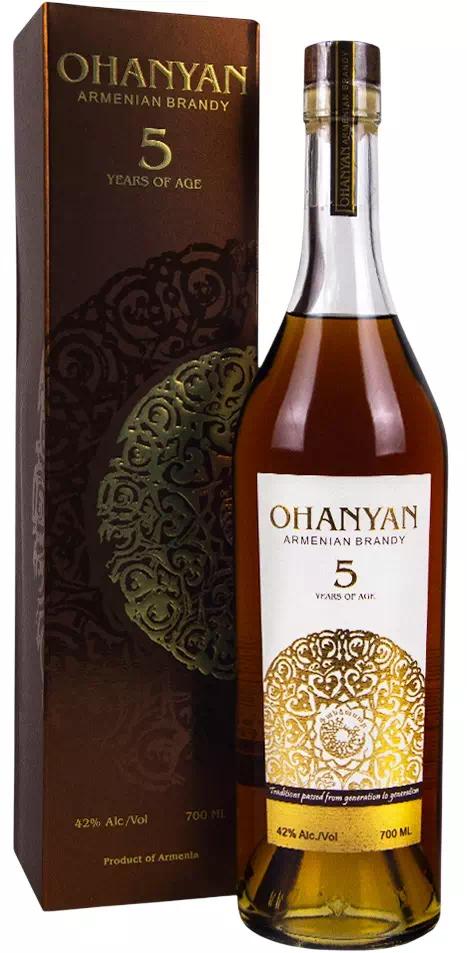 Армянский коньяк Оганян 5-летний
