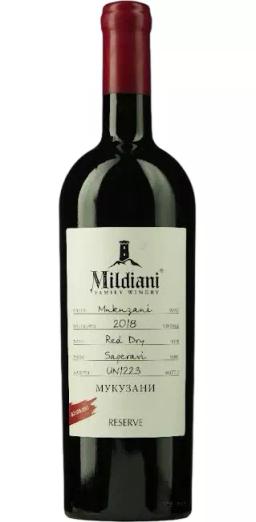 Вино Милдиани Фэмили Вайнери "Резерв" PDO Мукузани