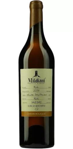 Вино Милдиани Фэмили Вайнери "Букет Квеври" Киси Янтарное