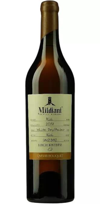 Вино Милдиани Фэмили Вайнери "Букет Квеври" Киси Янтарное