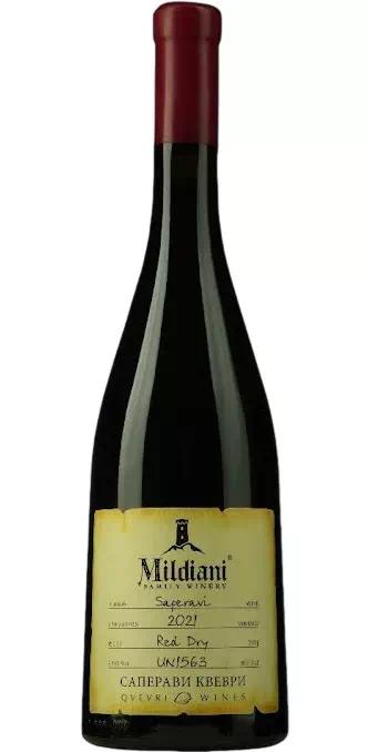Вино Милдиани Фэмили Вайнери "Особенное" Саперави Квеври