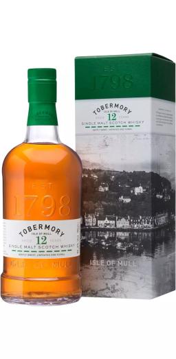 Виски односолодовый Тобермори 12-летний (о.Малл)