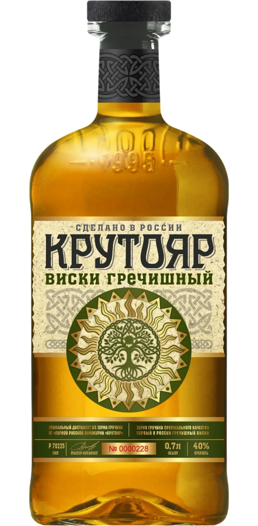 Виски зерновой Крутояр Гречишный