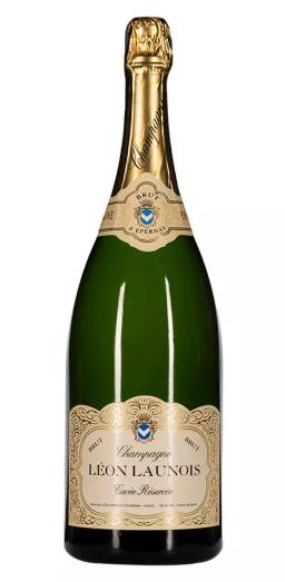 Шампанское Леон Лонуа "Кюве Резерв" Брют AOC Шампань