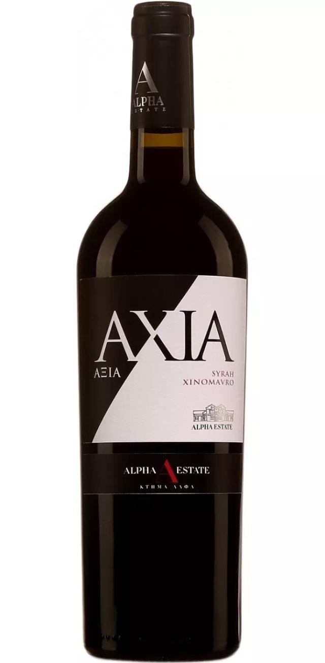 Вино Альфа Эстейт "Аксия" Сира - Ксиномавро PGI Флорина