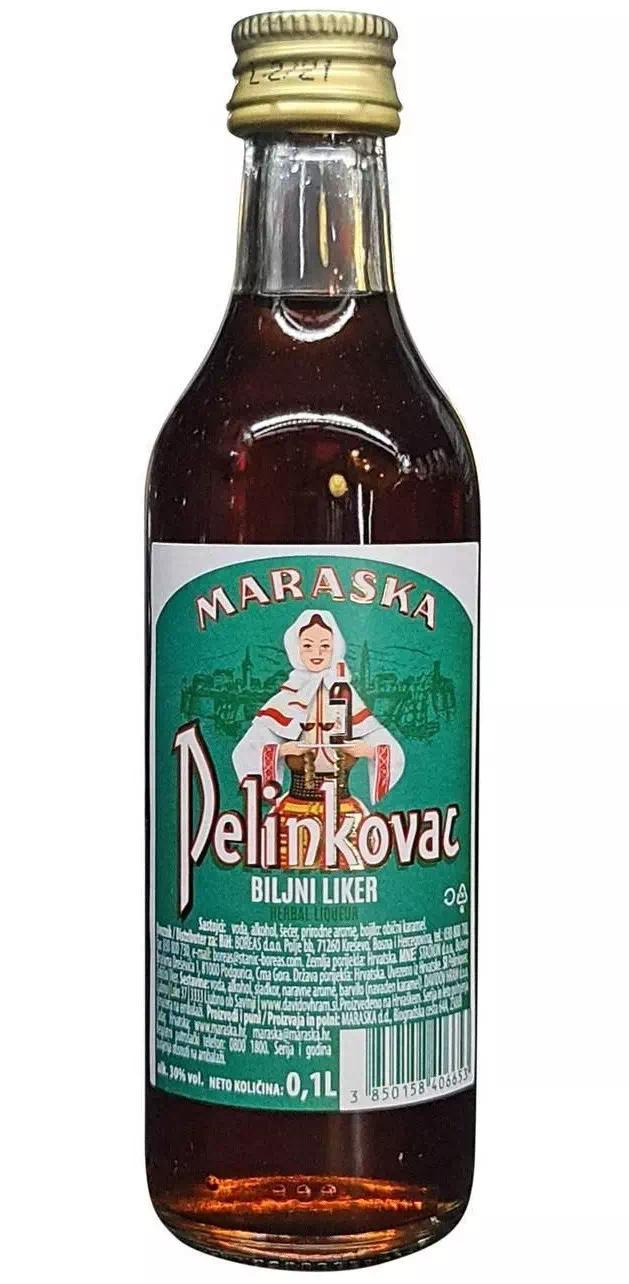 Ликёр десертный Мараска "Пелинковац" Мягкий Травяной