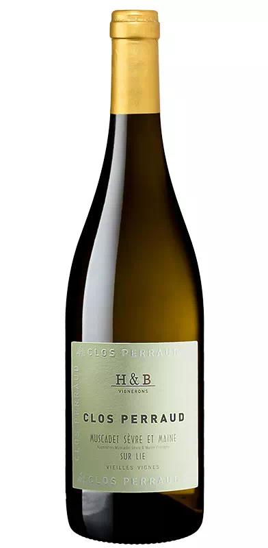 Вино Юто Буланже "Кло Перро" Вьей Винь AOC Мюскаде Севр-э-Мэн "Сюр Ли"