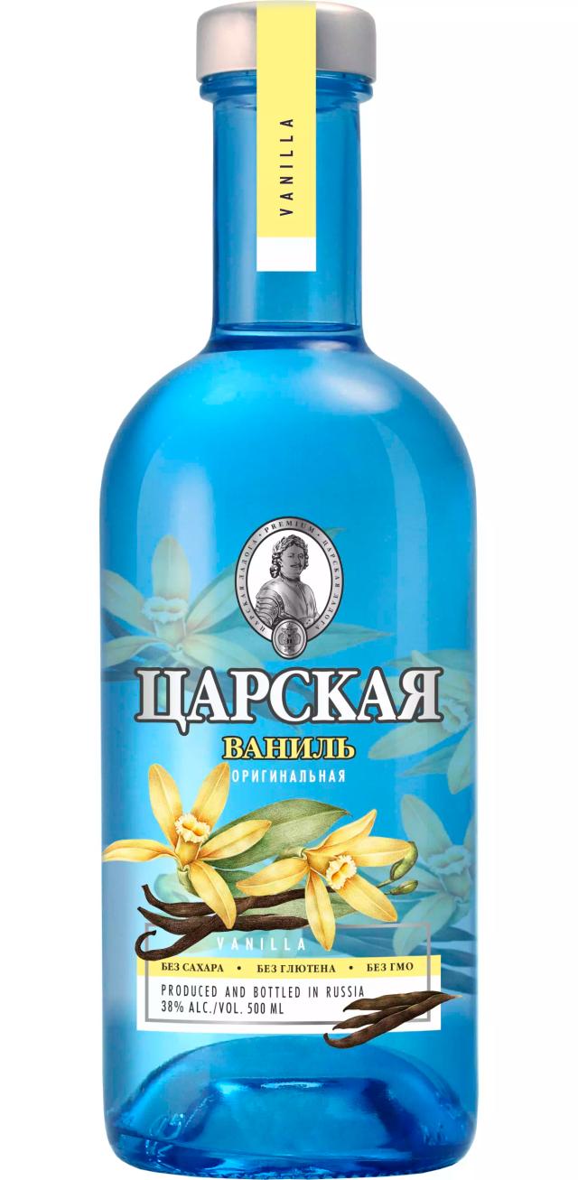 Вкусовая водка Царская "Оригинальная" Ваниль