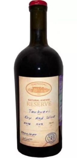 Вино Чотиашвили "Натурал Квеври Резерв" Тавквери (Кахетия)