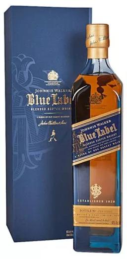 Виски купажированный Джонни Уокер "Блю Лейбл"