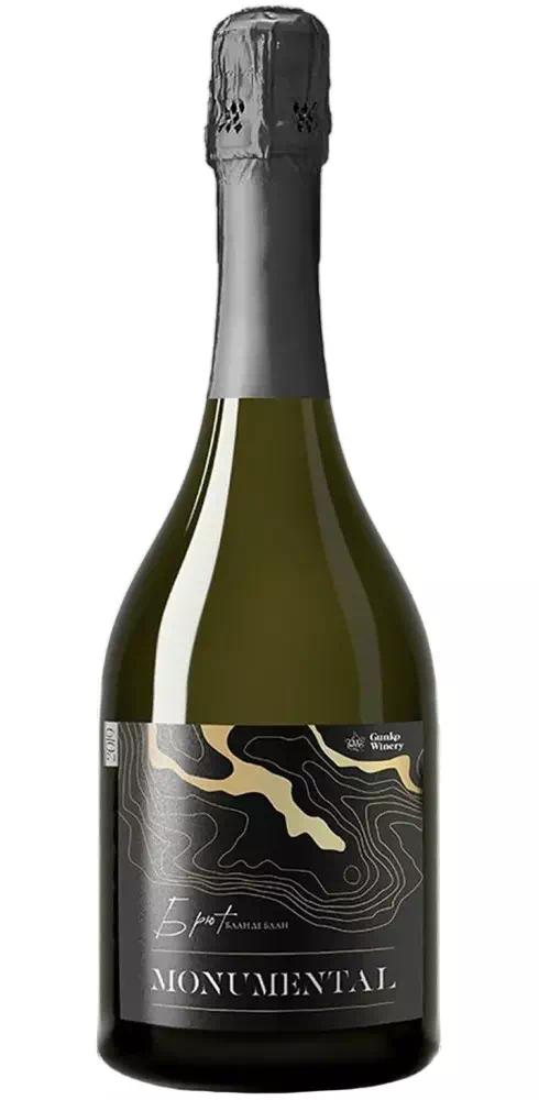 Игристое вино Гунько Вайнери "Монументаль" Блан де Блан Брют ЗГУ Кубань