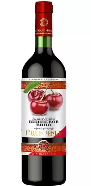 Плодовое вино Шахназарян Вишнёвое