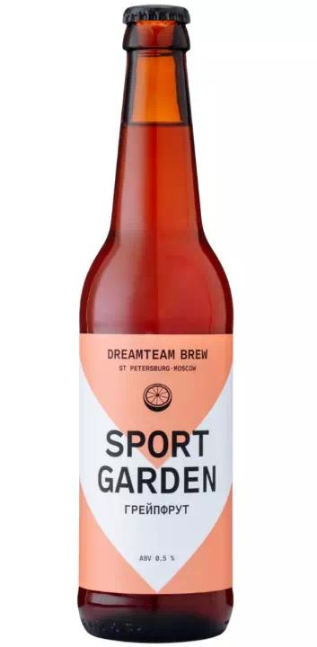 Безалкогольное пиво Дримтим "Спорт Гарден" Грейпфрут светлое нефильтрованное
