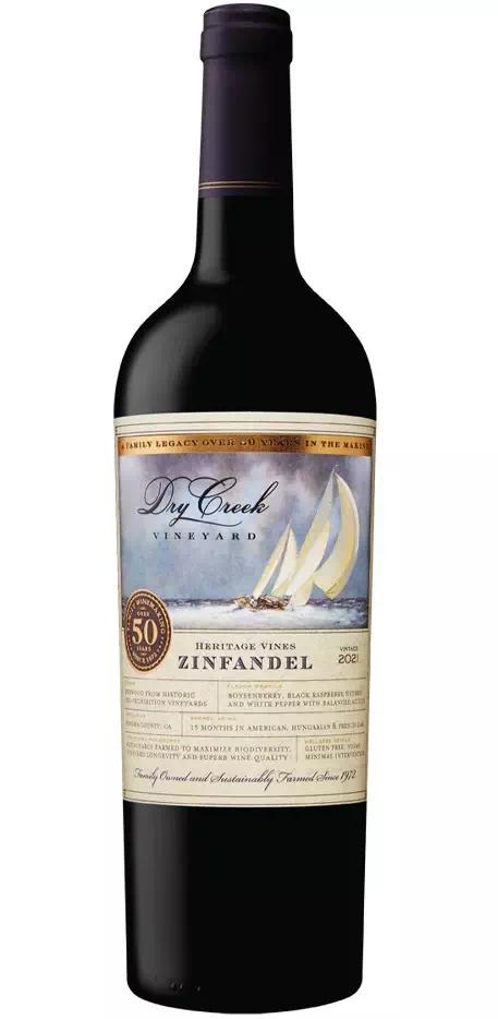 Вино Драй Крик Виньярд "Эритаж Вайнс" Зинфандель AVA Округ Сонома