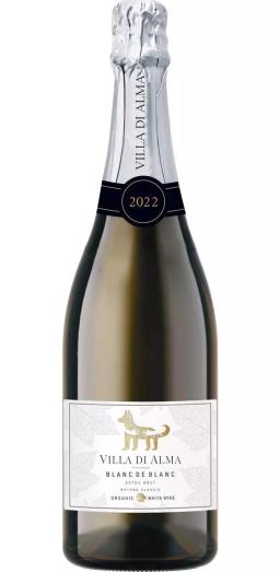 Игристое вино Вилла ди Альма "Блан де Блан" Экстра Брют ЗГУ Крым
