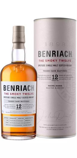 Виски односолодовый БенРиах 12-летний "Смоки Твэлв" (Спейсайд)