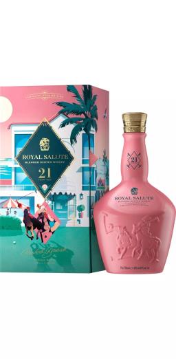 Виски купажированный Роял Салют "Майами Поло Эдишн" 21-летний
