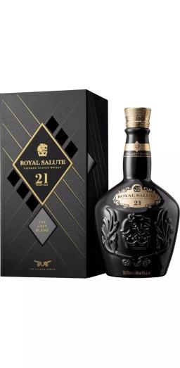 Виски купажированный Роял Салют "Зе Питед Бленд" 21-летний