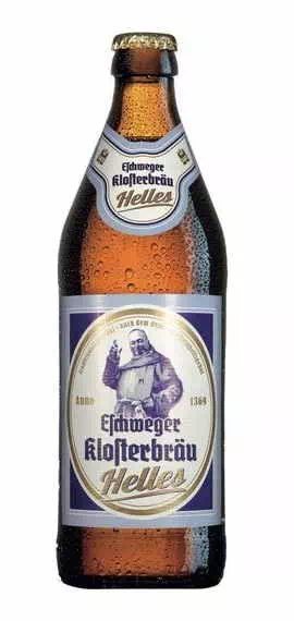 Пиво светлое Эшвегер Клостерброй Хеллес фильтрованное