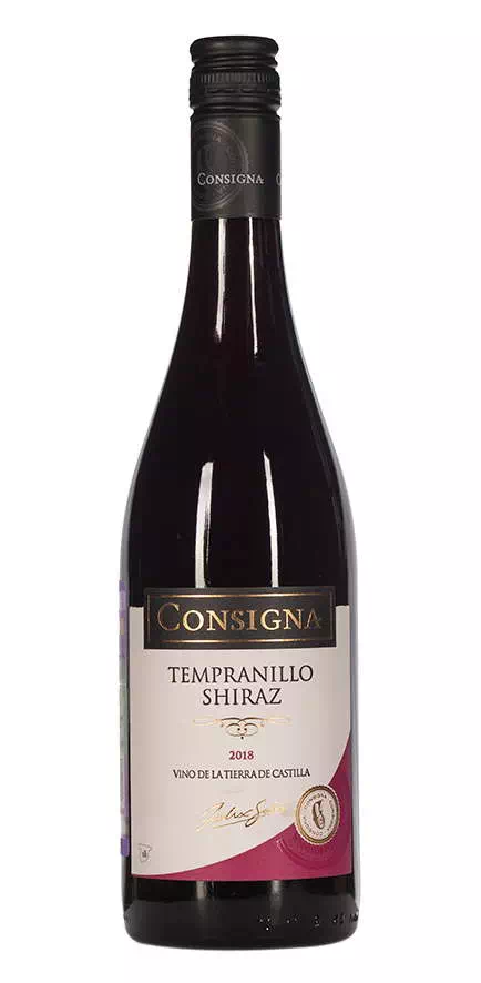 Темпранильо вино. Вино Tempranillo Shiraz. Вино Консиния Шираз. Кастилья полусладкое Темпранильо Шираз вино. Вино 