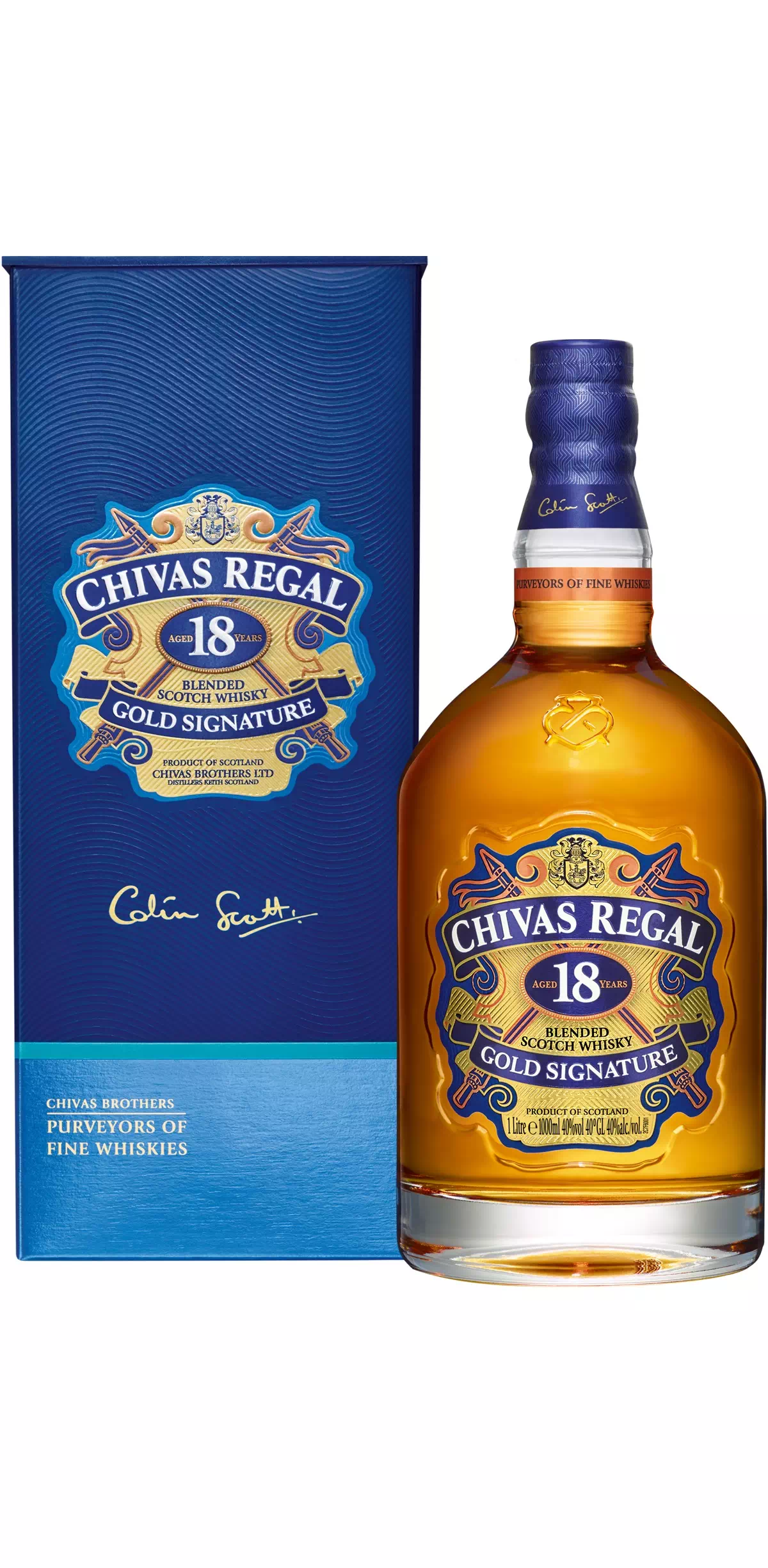 Виски купажированный Чивас Ригал 18-летний